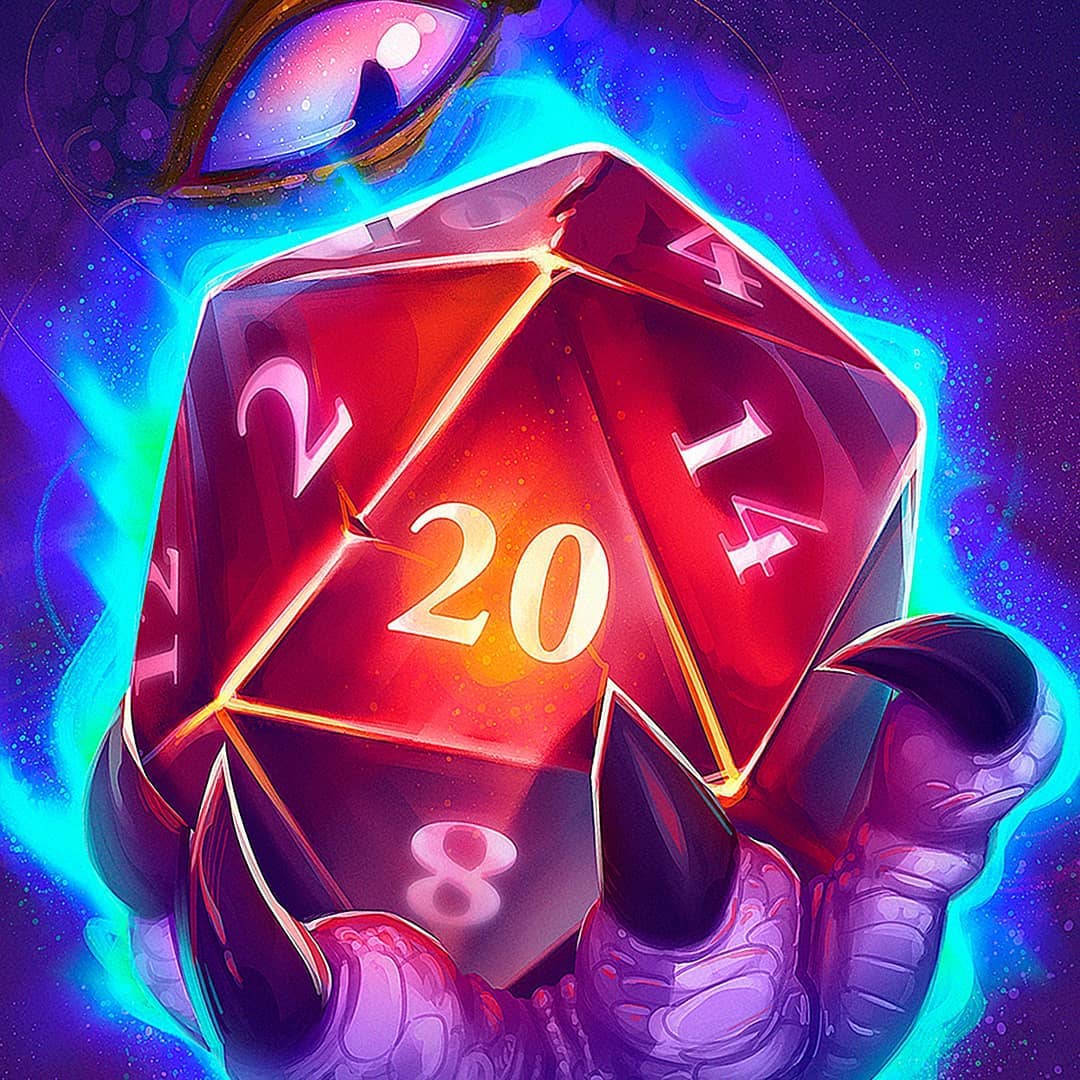 Ícone Dado de Vinte Lados